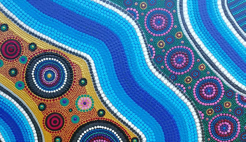 Three rivers, Yorta Yorta Country' (2021), by Sue Chambers Three Rivers