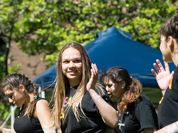 Duval Deadly Dancers performing at Oorala 30 Open day