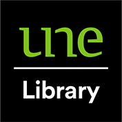 UNE Library Logo