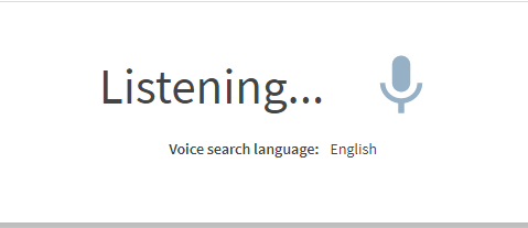 listening