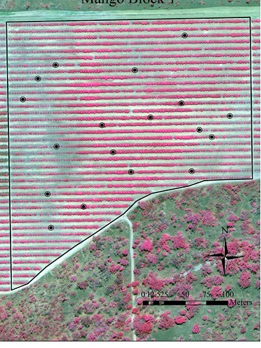 Sample locations  